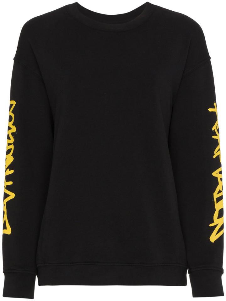 Adaptation Graffiti Sweatshirt - Black