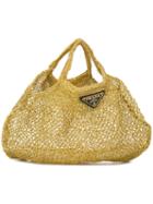 Prada Vintage Small Net Stitch Tote
