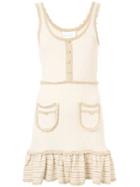 Alice Mccall Heaven Help Knitted Mini Dress - White