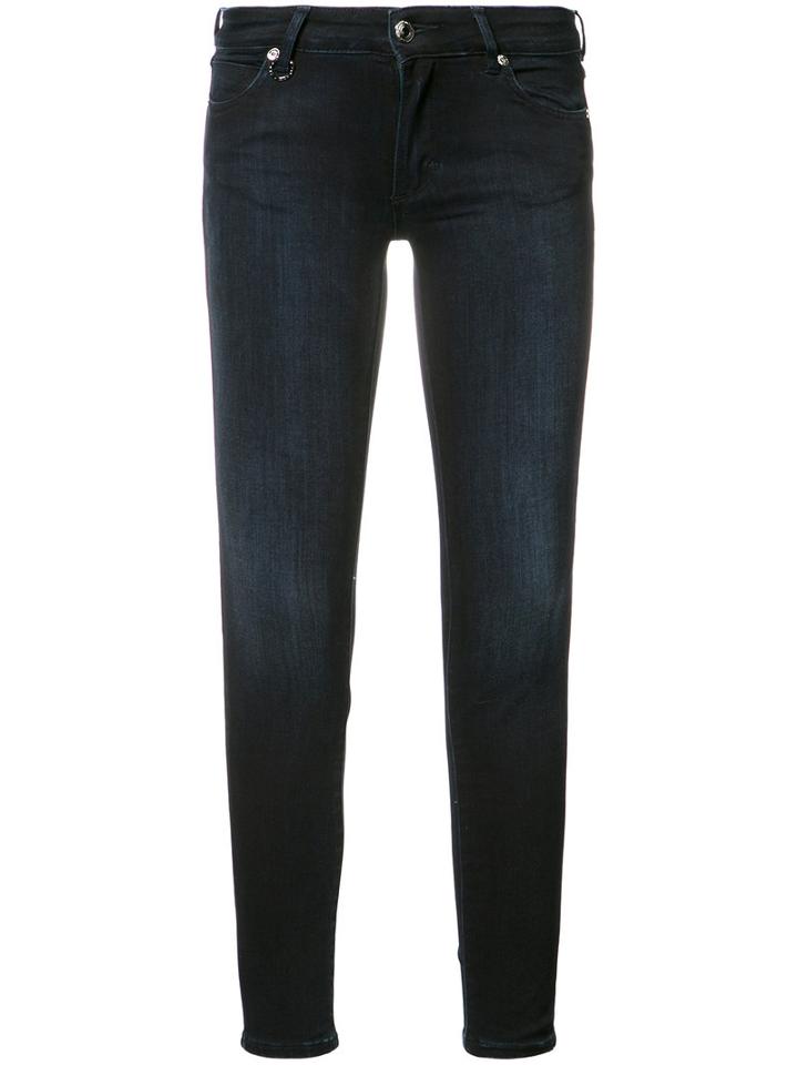 Neuw Super Skinny Cropped Jeans, Women's, Size: 27, Black, Cotton/polyester/spandex/elastane/viscose