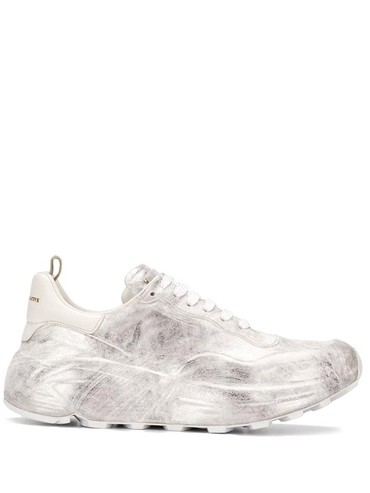 Officine Creative Chunky Sole Sneakers - Silver