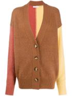 Rejina Pyo Murphy Longline Cardigan - Brown