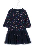 Stella Mccartney Kids Star Print Dress, Toddler Girl's, Size: 3 Yrs, Blue