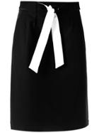Egrey Straight Fit Skirt - Black