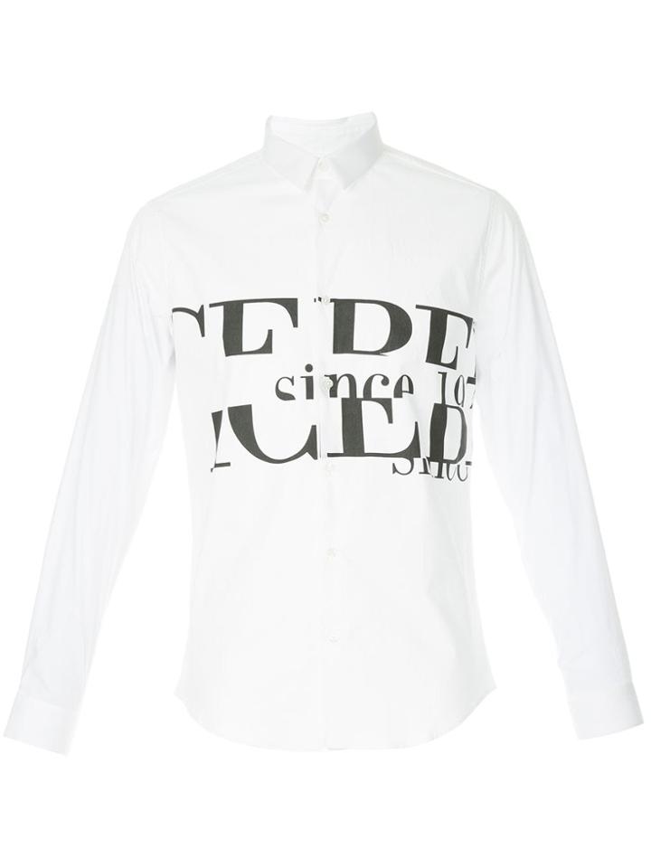 Iceberg Logo Shirt - White