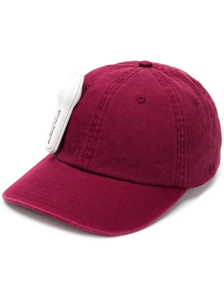 Palm Angels Logo Cap - Red