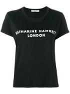 Katharine Hamnett London Logo Print T-shirt - Black