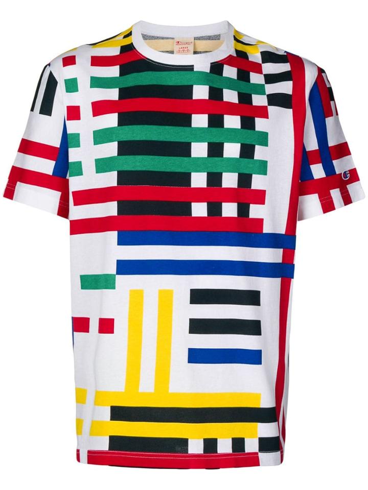 Champion Colour Block T-shirt - White