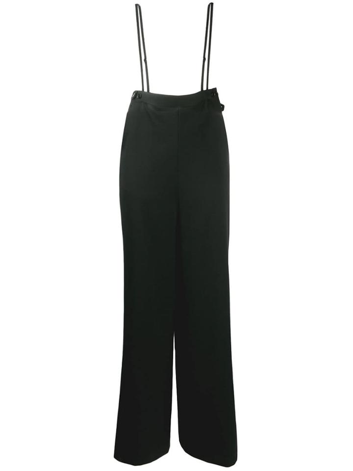 Mm6 Maison Margiela Flared Jumpsuit - Black