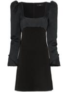 Ellery Heritage Faille Mini Dress - Black