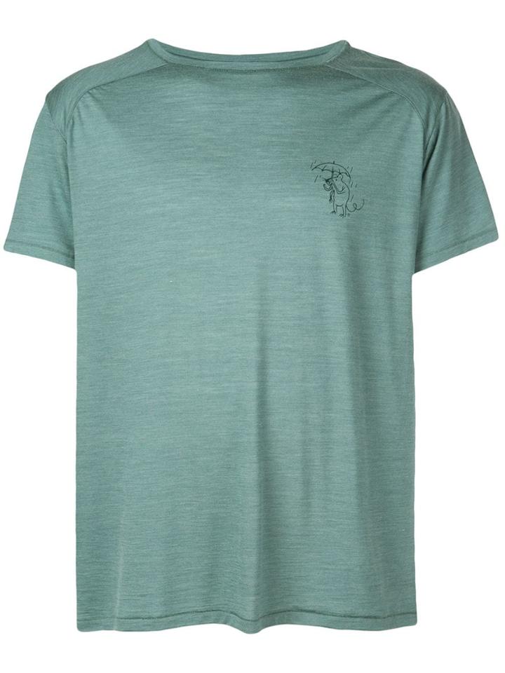Klättermusen Eir Rain S/s Tee - Green