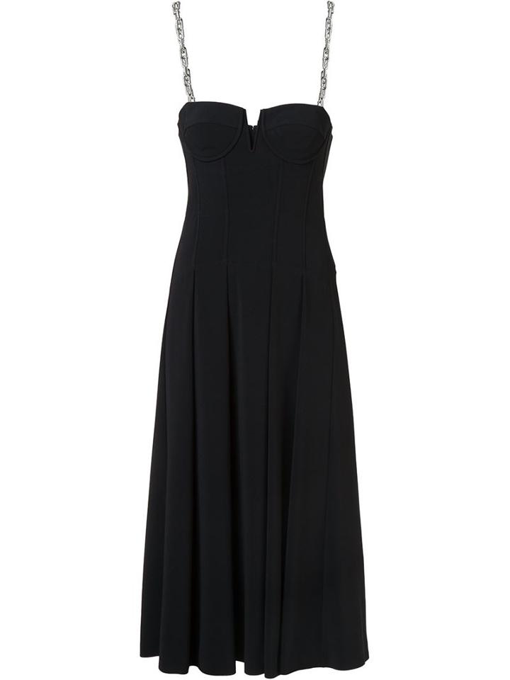 Alexander Wang Bustier Dress, Women's, Size: 4, Black, Polyester/spandex/elastane/acetate/viscose