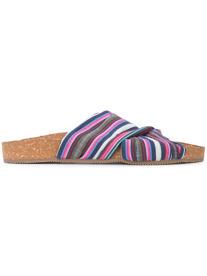 Figue Suki Sandals - Pink & Purple