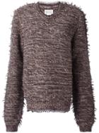 Maison Margiela - Fringed Jumper - Women - Cotton/polyamide/viscose/wool - M, White, Cotton/polyamide/viscose/wool