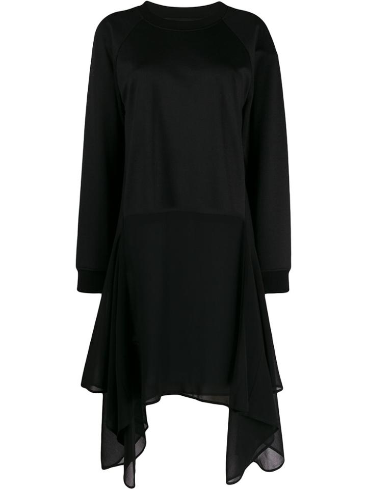 Barbara Bui Handkerchief Hem Knitted Top - Black