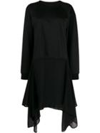Barbara Bui Handkerchief Hem Knitted Top - Black