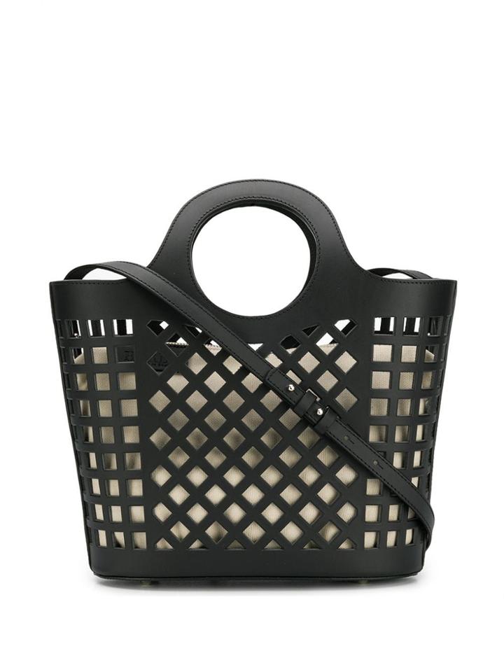 Hereu Shopping Basket Tote Bag - Black