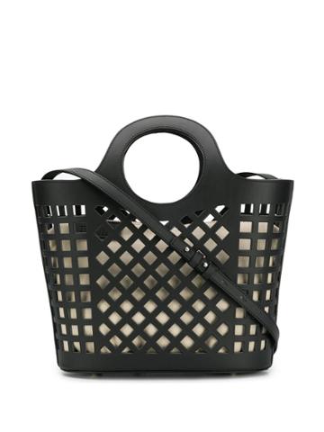 Hereu Shopping Basket Tote Bag - Black
