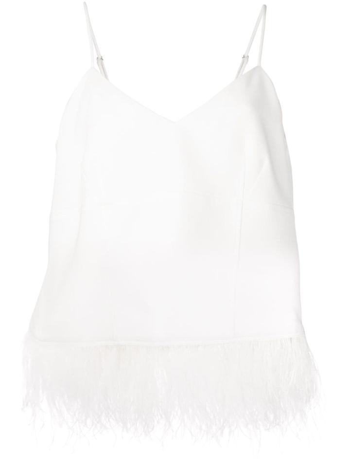 Cinq A Sept Narcissa Drapped Top - White