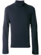 Oamc Turtle-neck Knitted Sweater - Blue