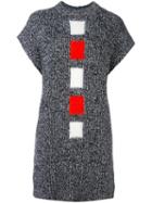 Iceberg Knitted Dress, Women's, Size: 42, Black, Polyamide/mohair/virgin Wool/wool