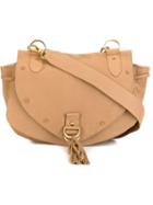 See By Chloé Medium Collins Crossbody Bag, Women's, Nude/neutrals, Leather/cotton