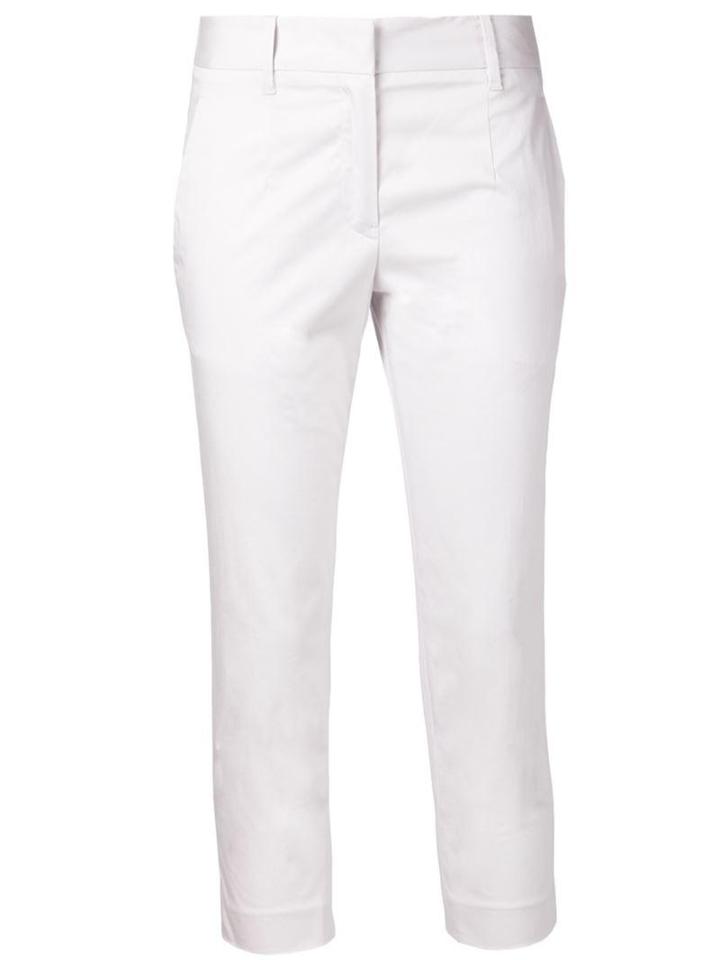 Jil Sander Slim Fit Cropped Trousers