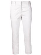 Jil Sander Slim Fit Cropped Trousers