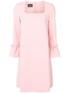 Boutique Moschino Square Neck Dress - Pink & Purple