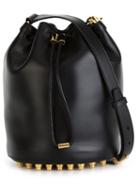 Alexander Wang Alpha Bucket Crossbody Bag, Women's, Black, Leather