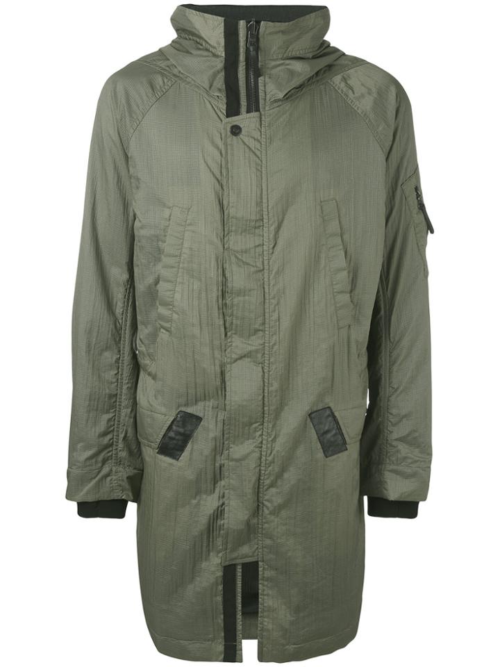 11 By Boris Bidjan Saberi Cargo Coat - Green