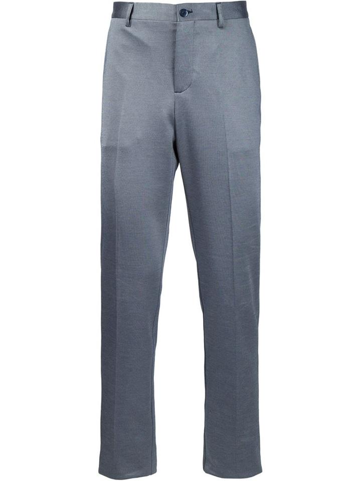 Etro Tailored Trousers, Men's, Size: 46, Grey, Cotton/nylon/viscose