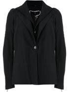 Cedric Jacquemyn Layered Button Blazer - Black