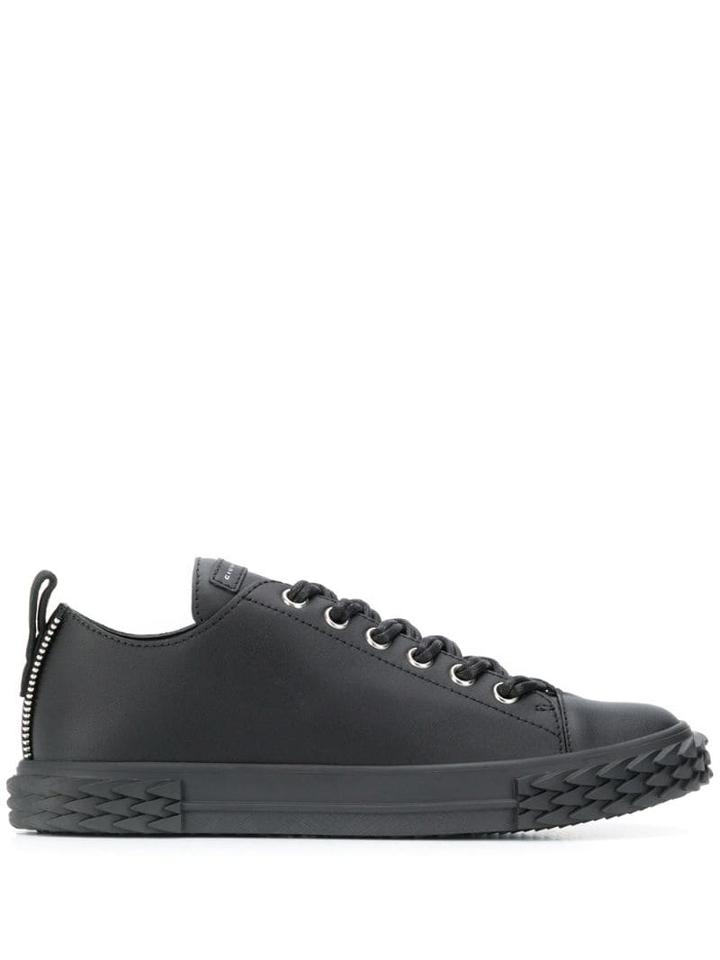 Giuseppe Zanotti Spiked Sole Sneakers - Black