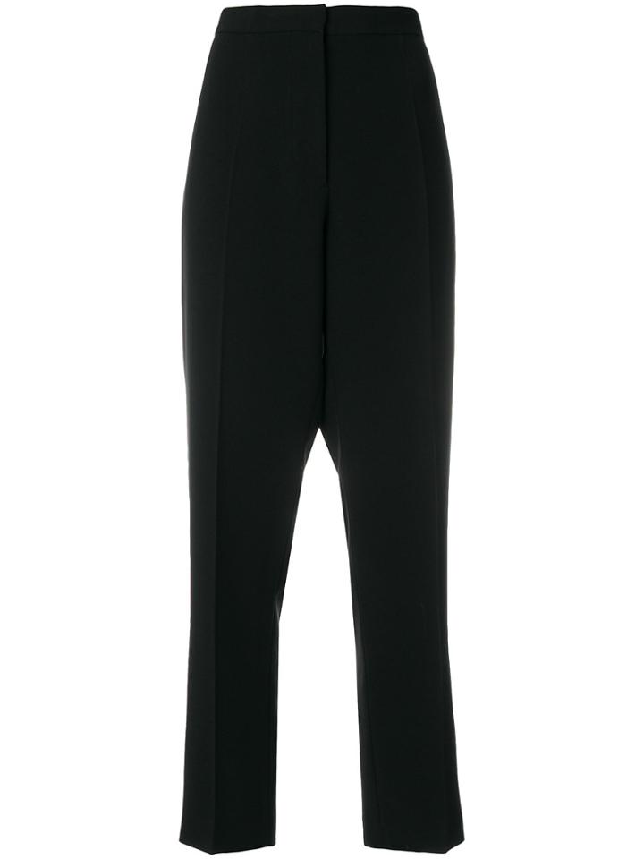 Rochas High Waist Tailored Trousers - Black