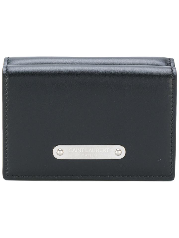 Saint Laurent Tri-fold Wallet - Black