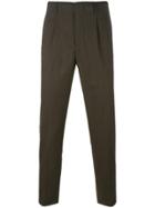 Dondup Tailored Tapered Trousers - Green