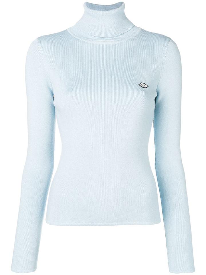 See By Chloé Turtleneck Top - Blue