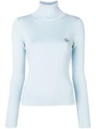 See By Chloé Turtleneck Top - Blue