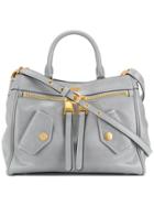 Moschino Moto Tote Bag - Grey