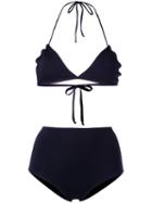 Sian Swimwear - Eliza Bikini Set - Women - Polyamide/spandex/elastane - M, Women's, Black, Polyamide/spandex/elastane