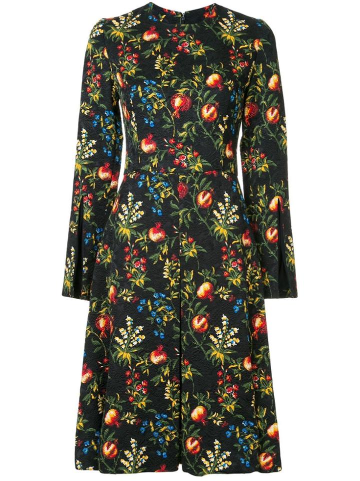 Oscar De La Renta Oscar De La Renta 18fn242pocdkm Dark Navy Multi