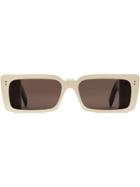 Gucci Eyewear Rectangular Sunglasses - White