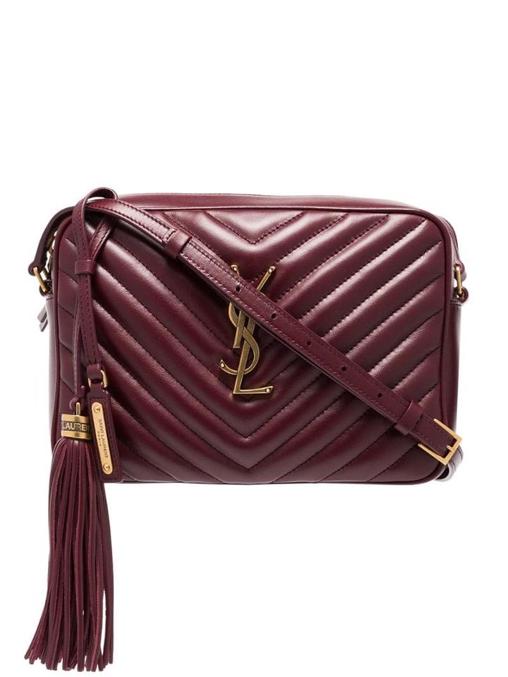 Saint Laurent Ysl Bag Mng Lou M Wi - 6475 -rouge Legion