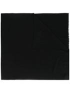 Faliero Sarti Wrap Scarf, Women's, Black, Cashmere