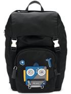 Prada Prada Robot Backpack - Black