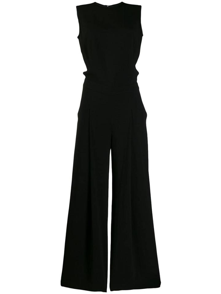 Mcq Alexander Mcqueen Wide Leg Jumpsuit - Black