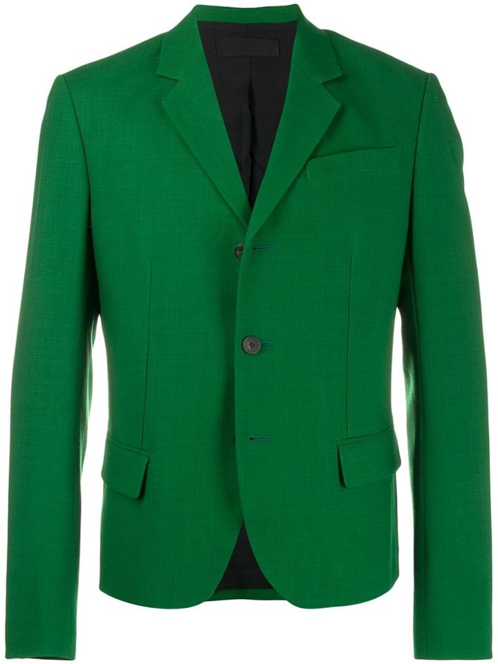 Haider Ackermann Classic Single-breasted Blazer - Green