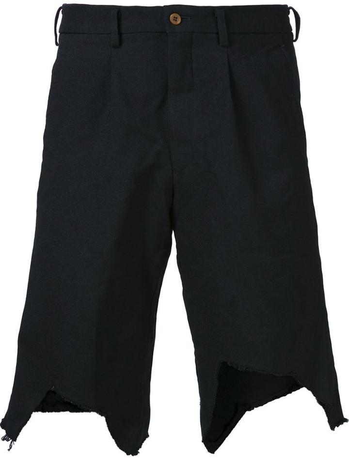 Comme Des Garçons Homme Plus Modern Cropped Short Trousers