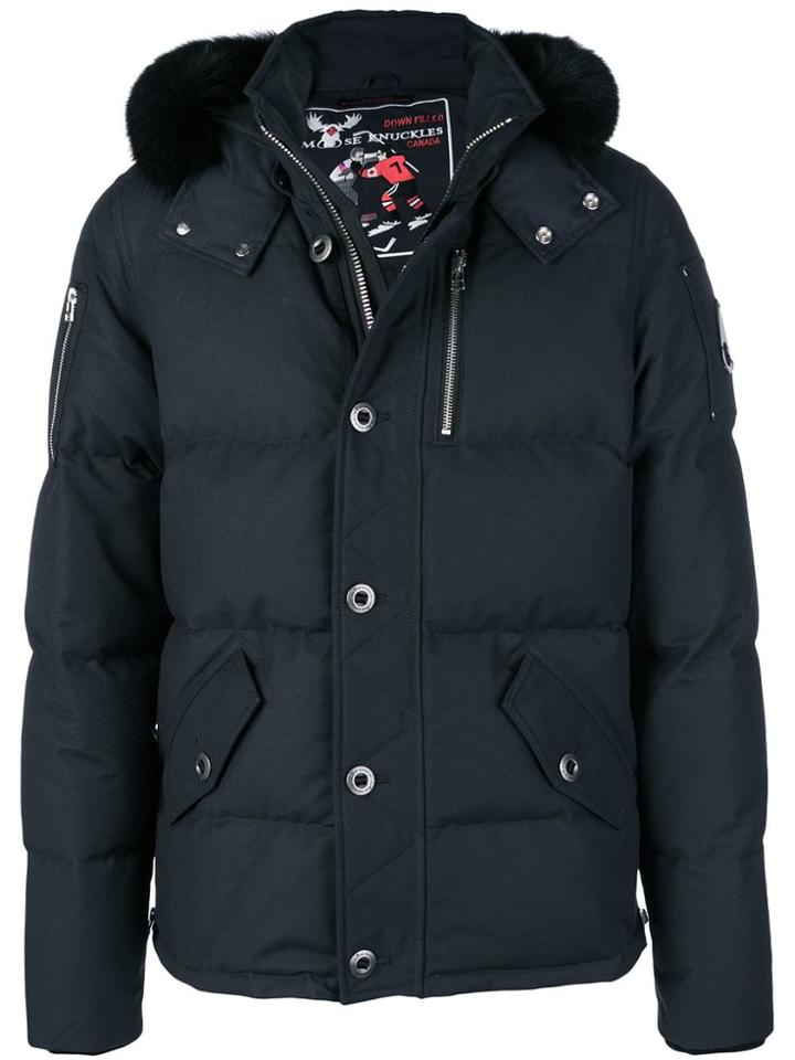 Moose Knuckles 3q Puffer Jacket - Blue